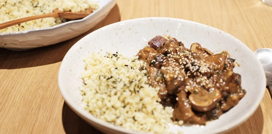 Miso peanut butter aubergine and mushroom stew recipe — Miso Tasty